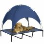 Dog bed PawHut 122x92x108cm., blue/black