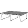 Dog bed PawHut 71x58x20cm., gray/white