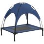 Dog bed PawHut 76x61x73cm., blue/black