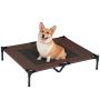 Dog bed PawHut 92x76x18cm., brown/black