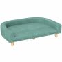 Dog bed PawHut 98x67x25cm., green/light brown