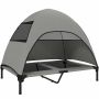 Dog bed with canopy, 106 × 99 × 76 cm