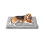 Dog blanket 60 x 45 cm, washable, dove gray