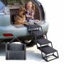 Schody dla psa do samochodu VEVOR 40x33-5, 4 stopnie, 43,5 × 35 × 17 cm