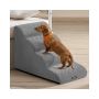 Schody dla psa Feandrea, 2 stopnie, szare, 40 × 50 × 72 cm