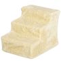 Schody dla psa PawHut 46x35x35cm., beżowe