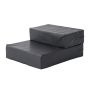 Schody dla psa PawHut 67x39x10cm, ciemnoszare