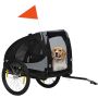 Dog bike trailer, up to 20 kg, 140 × 71 × 83 cm