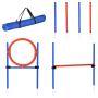 PawHut dog training set, blue/red