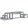 Dog agility set, 3 pieces, 117 × 50 × 56 cm
