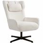Fotel do salonu, obrotowy 360°, 74 × 102 × 86,5 cm