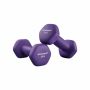 Dumbbell set 2 x 1 kg, purple