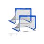 Children's football goal set, 2 pcs., blue