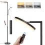 Floor lamp VASAGLE LFL028, 42 W, Black, 25 × 25 × 148–176 cm