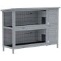 Rabbit cage, two-tier, 136.4 × 93 × 50 cm