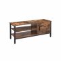 Szafka RTV LTV42BX 110 x 40 x 45 cm, ciemnobrązowa