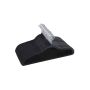 Plastic hanger set 30 pcs., black