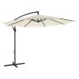 Parasol wspornikowy Ø 300 cm, beżowy