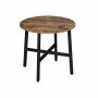 Round dining table 80 x 75 cm. (Ø x H), brown/black