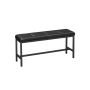 Dining/hallway bench, black