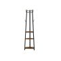Outerwear rack, brown/black