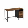 Computer desk with filing cabinet
