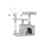 Scratching post 72 cm., gray
