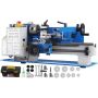 Mini metal lathe 7x12 inch, precision, variable speed