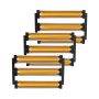 3x infrared heater, 3 kW, lamp