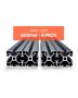 4 szt. 23,6-calowych profili aluminiowych w kształcie litery T 4040, czarnych, anodowanych, do CNC i drukarek 3D