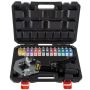 Automotive air conditioning hydraulic hose crimping tool set