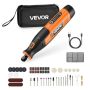 73-piece cordless rotary tool set, portable mini tool, 5 speed levels