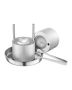 Prasa do lodu, aluminiowa 53 mm, ze szczypcami i tacką ociekową
