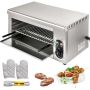 Grill elektryczny raclette Salamander ze stali nierdzewnej, 2000 W, 50-300 ℃