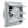 Aluminiowy wentylator wyciągowy ścienny, 254 mm, 1400 obr./min, do wentylacji