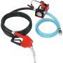 Przenośna pompa do transferu paliwa Diesel 12 V, 37,9 l/min, automatyczne wyłączanie