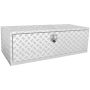 Aluminum diamond plate underwater tool box, 48"x24"x24"