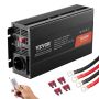 Falownik sinusoidalny 1000 W 12 V do 230 V z 2 gniazdami AC, 2 portami USB i typu C