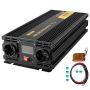 Falownik sinusoidalny 2500 W, 12 V DC do 230 V AC z USB i wyświetlaczem LCD