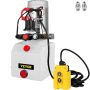 Pompa hydrauliczna 3 l, dwustronnego działania, 12 V ze zbiornikiem plastikowym
