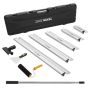 Drywall sanding blade set with extended handle, stainless steel
