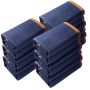 Moving blankets, 80x72 cm, 12 pcs., non-woven cotton, blue/orange