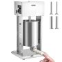 Electric sausage stuffer, 10 L, 200 W, 304 stainless steel, with pedal