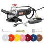 800W 4-inch Wet Polisher with GFCI, 7 Sets, Variable Speed