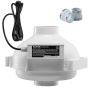 Radon Reduction Fan 4-4.5 Inch, 260 CFM, Quiet, Waterproof