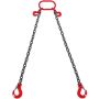 Zawiesie łańcuchowe G80, 7,9 mm x 182,9 cm, 2-cięgnowe, udźwig 2993,7 kg, łańcuch do podnoszenia