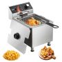 Electric Commercial Countertop Deep Fryer, 12 qt, Stainless Steel