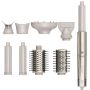 8 in 1 ceramic hair curling tongs with tips