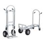 Aluminum Heavy Duty Hand Truck – Foldable, Convertible to Platform, 1000 lb Capacity