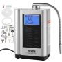 Alkaline water ionizer, ph 3.5-10.5, white, home filtration system